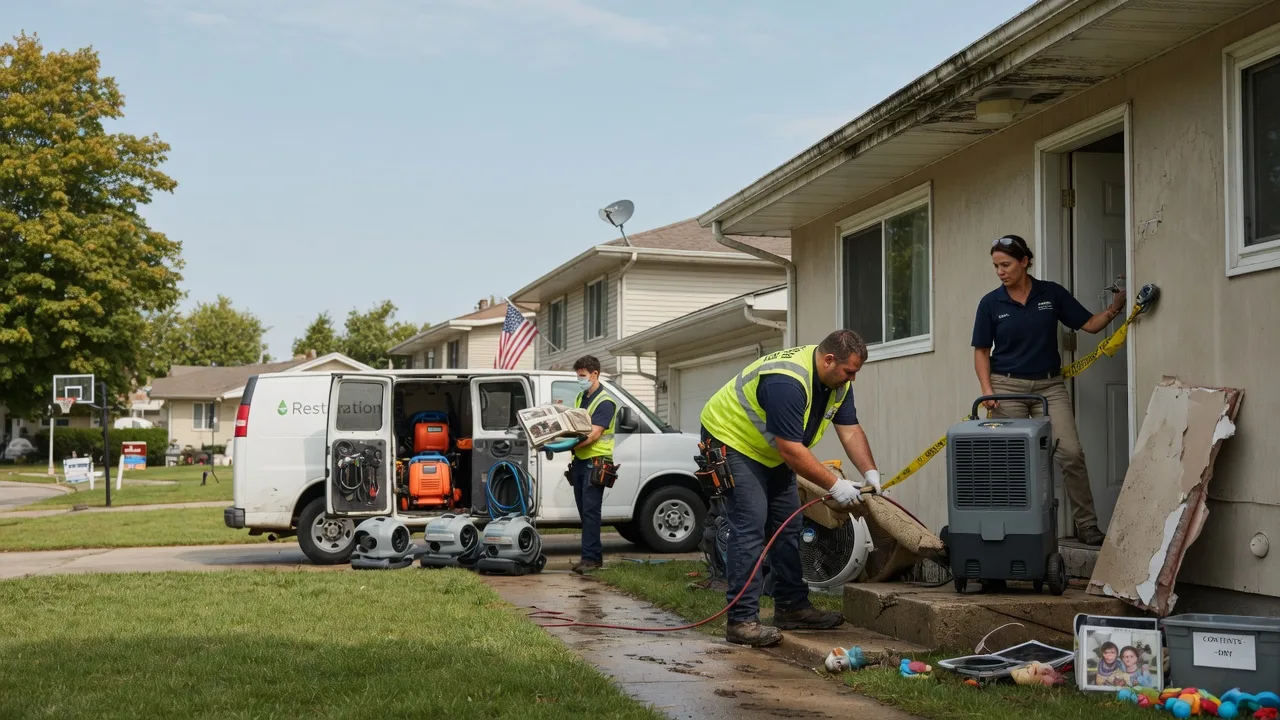 Water Damage Restoration in Hanna, IN near me